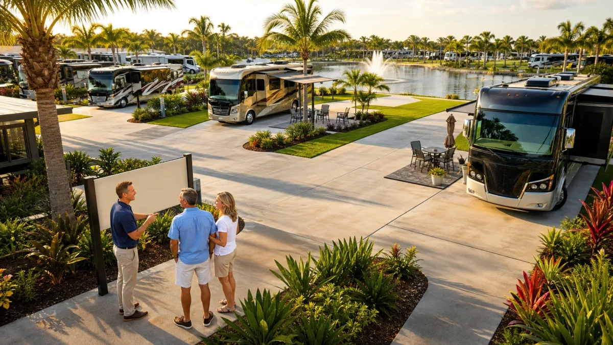 Choosing Between RV Camping Sites in Florida for Extended Stays