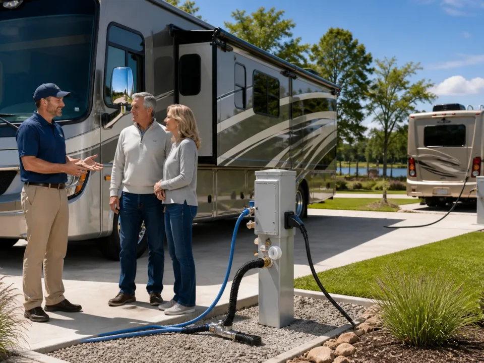 Full Hookups Vs Partial Hookups: What RV Resort Guests Should Know