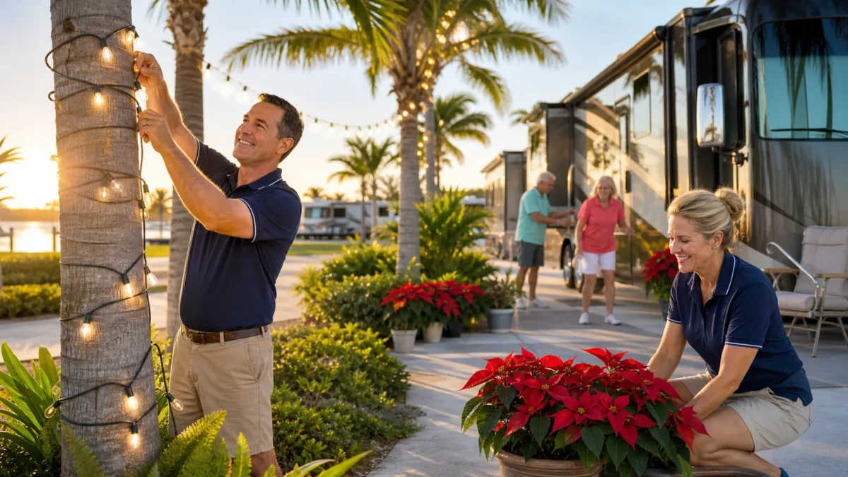 Getting Ready for Holiday Season at Florida RV Parks